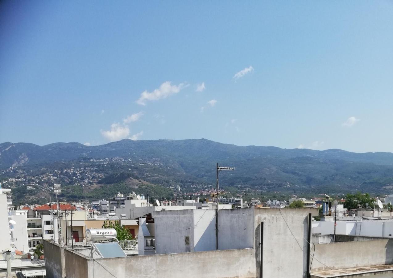 沃洛斯Bohemian Loft With View!公寓 外观 照片