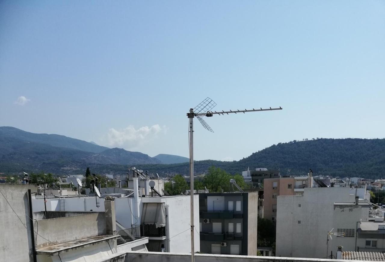 沃洛斯Bohemian Loft With View!公寓 外观 照片